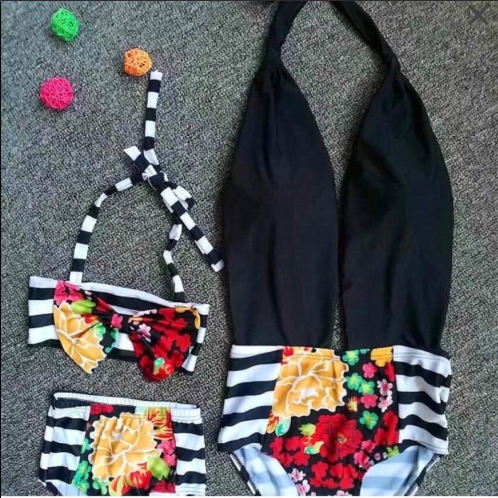Mommy and Me Bathing Suits